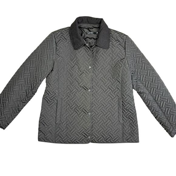 Ralph Lauren Herringbone Quilted Jacket XL - Picture 6 of 15